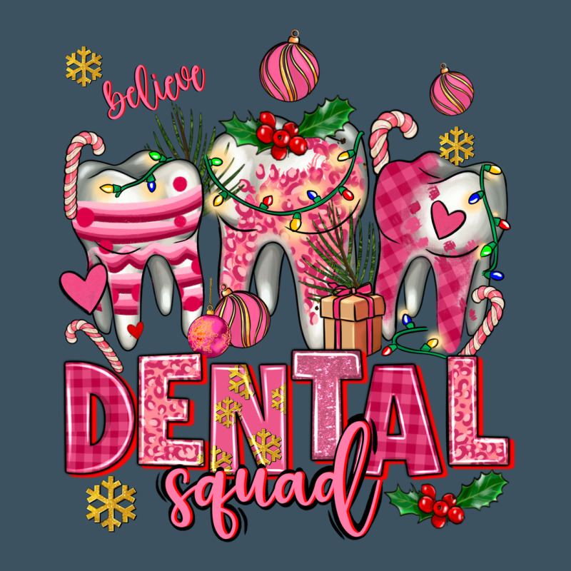 Pink Christmas Teeth Dental Squad Urban Heavy Tee by AdoDesignShop | Teevron