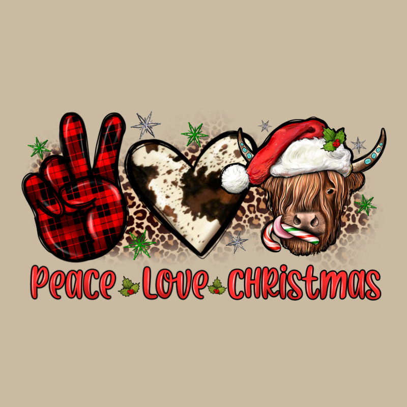 Peace Love Christmas Long Sleeve Tee by JahusDesignShop | Teevron