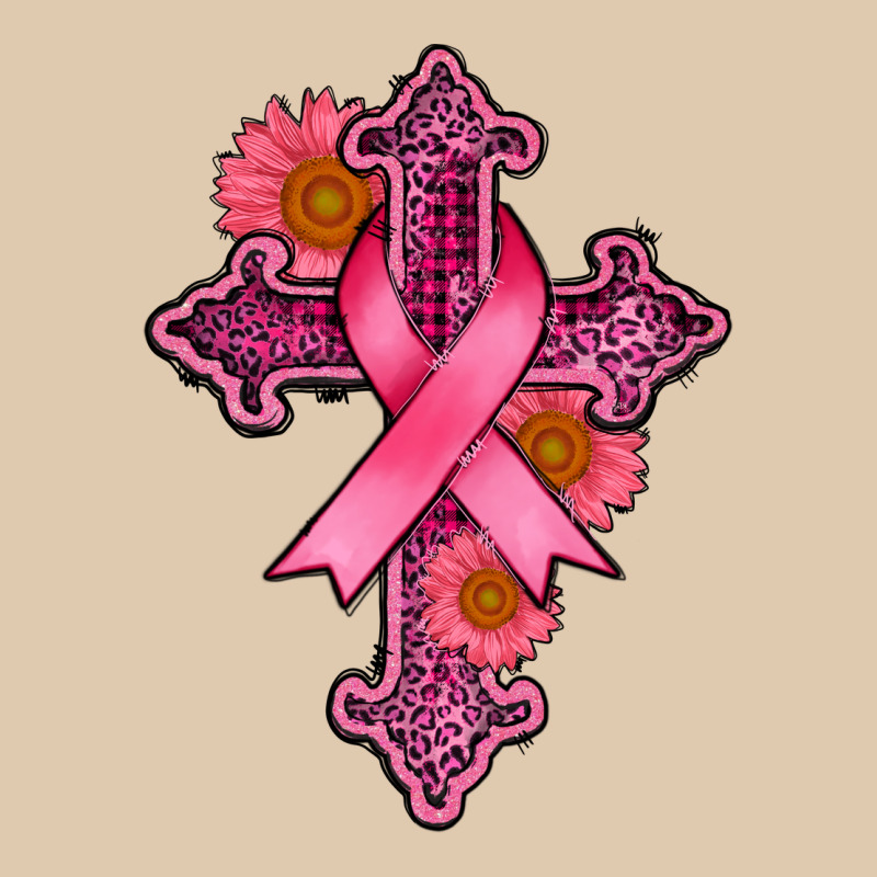 Breast Cancer Cross Heavyweight Sweatshirt by AdoDesignShop | Teevron