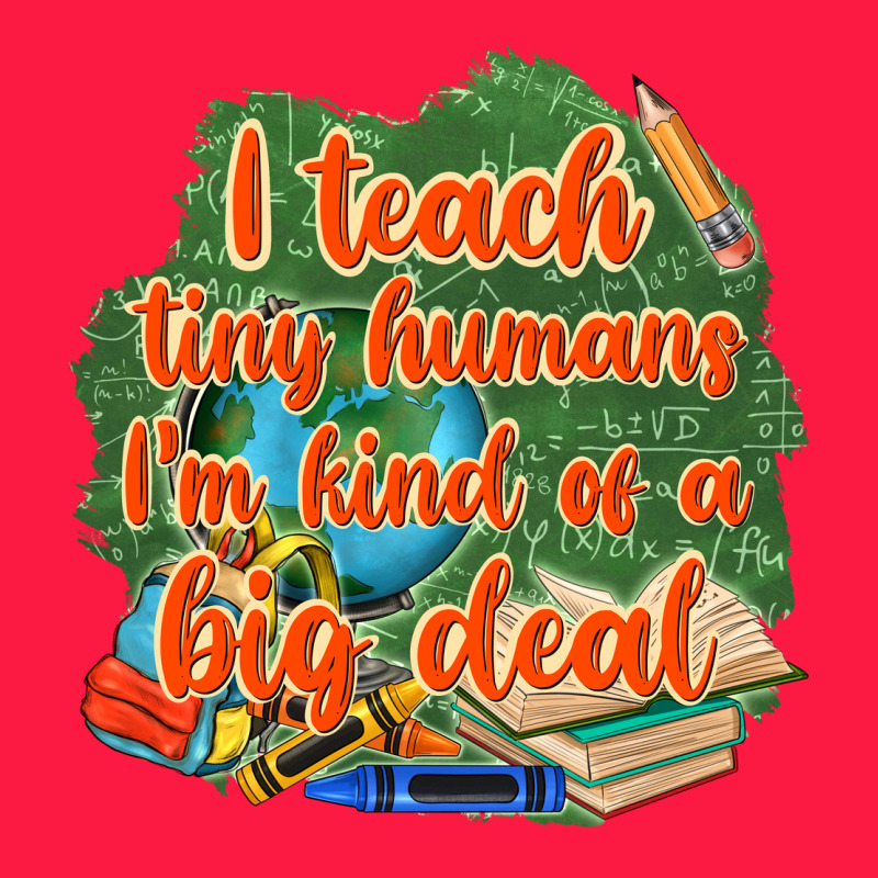 I Teach Tiny Humans Im Kind Of A Big Deal Zipper Hoodie by NancyCooperArtShop | Teevron
