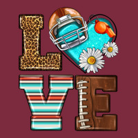 American Football Love And Helmet Premium Hoodie | Teevron