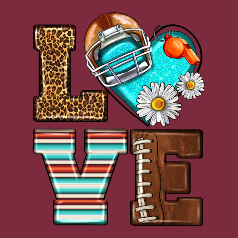 American Football Love And Helmet Premium Hoodie by NancyCooperArtShop | Teevron