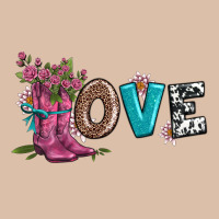 Valentines Day Love And Boots Urban Heavy Tee | Teevron
