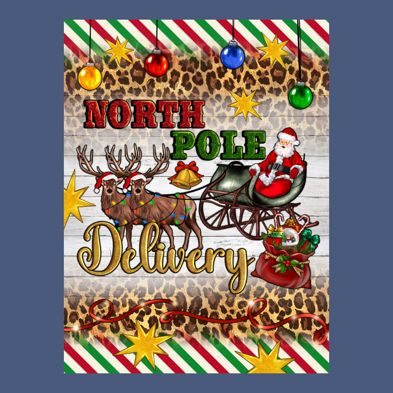 Christmas North Pole Delivery Vintage Hoodie by Artiststas | Teevron
