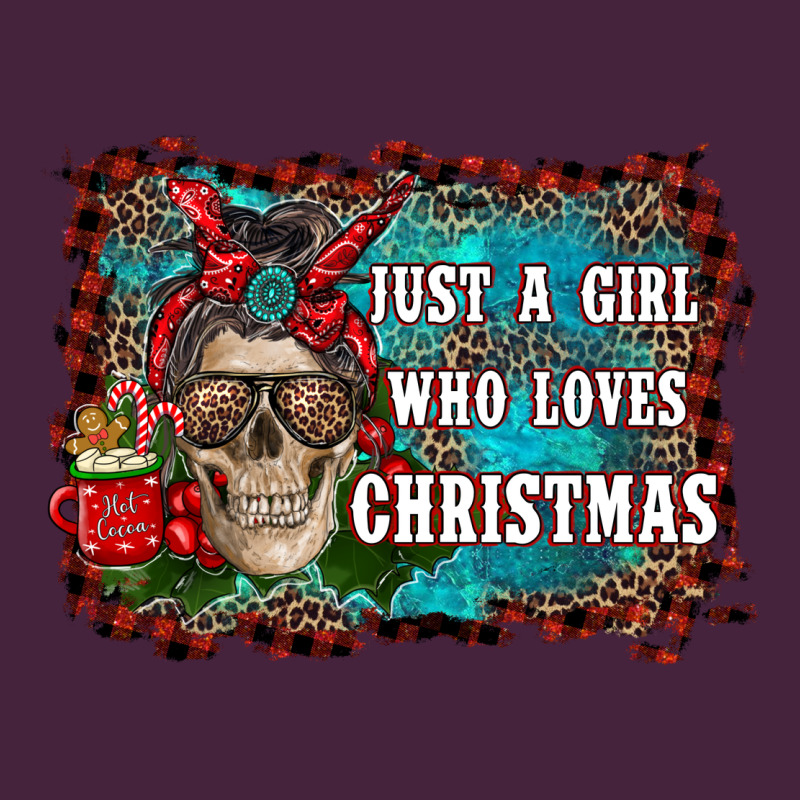 Just A Girl Who Loves Christmas Premium Tee by RanaPortraitStore | Teevron