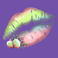Pastel Color Easter Lips Premium Sweatshirt | Teevron