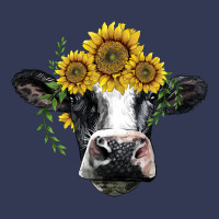 Holstein Cow With Sunflower Heavyweight Hoodie | Teevron