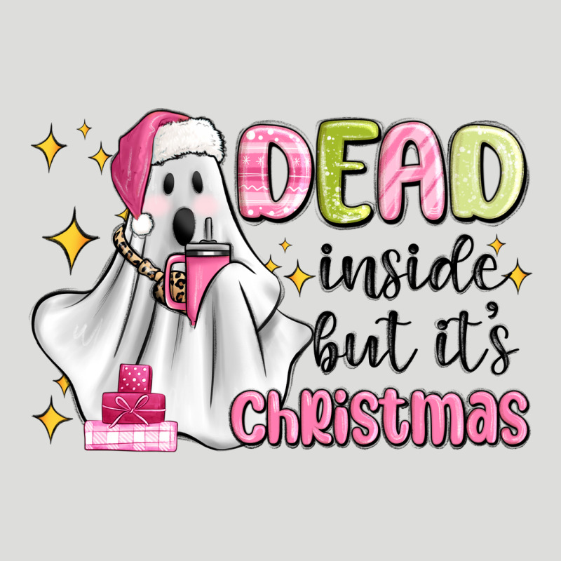 Dead Inside But It's Christmas Zipper Hoodie by MaliasSmallBusiness | Teevron