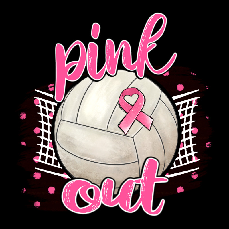 Pink Out Volleyball Heavy Core Tee by BarkalooDesign | Teevron