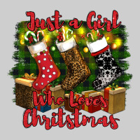 Just A Girl Who Loves Christmas Premium Tee | Teevron