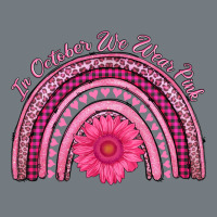 In October We Wear Pink Rainbow Heavyweight Sweatshirt | Teevron