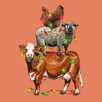 Christmas Cow Sheep And Chicken Classic Tee | Teevron