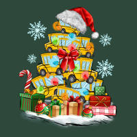 Christmas Tree With School Bus Zipper Hoodie | Teevron