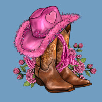 Valentines Day Boots Cowgirl Hat And Roses Urban Heavy Tee | Teevron
