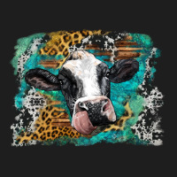 Holstein Cow Leopard And Western Background Heavyweight Hoodie | Teevron