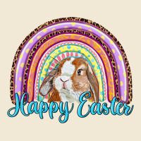 Happy Easter Rainbow Bunny Ladies Tee | Teevron