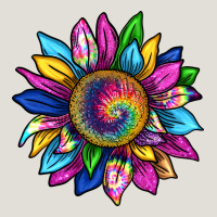 Tie Dye Sunflower Heavy Core Tee | Teevron
