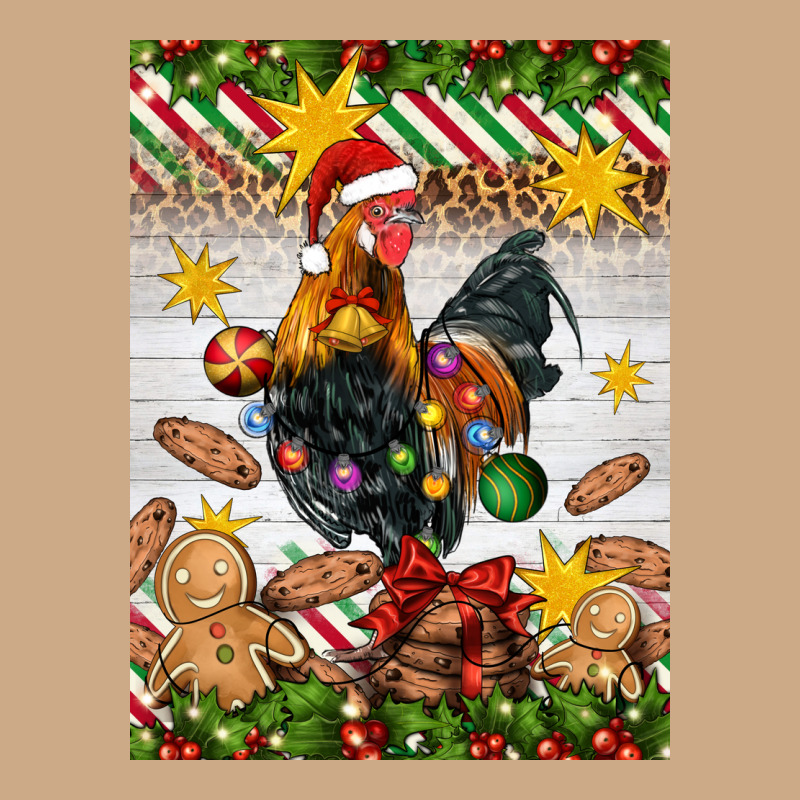 Christmas Rooster Vintage Hoodie by Artiststas | Teevron