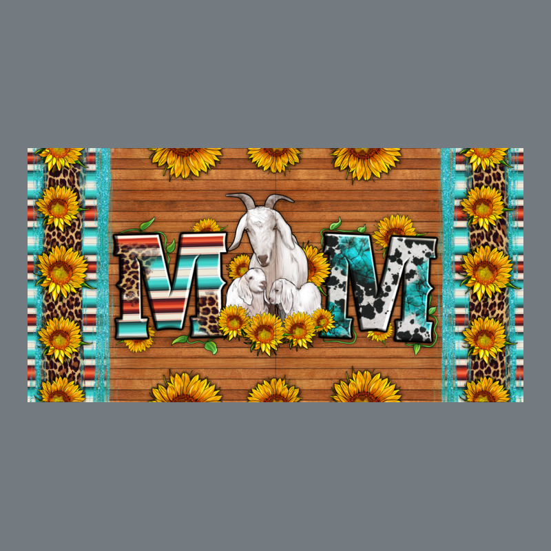 Mom Goat Sunflowers License Plate Heavyweight Sweatshirt by Artiststas | Teevron
