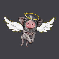 Angel Baby Pig Heavyweight Hoodie | Teevron