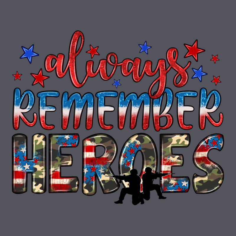 Always Remember Heroes Vintage Hoodie by JahusDesignShop | Teevron