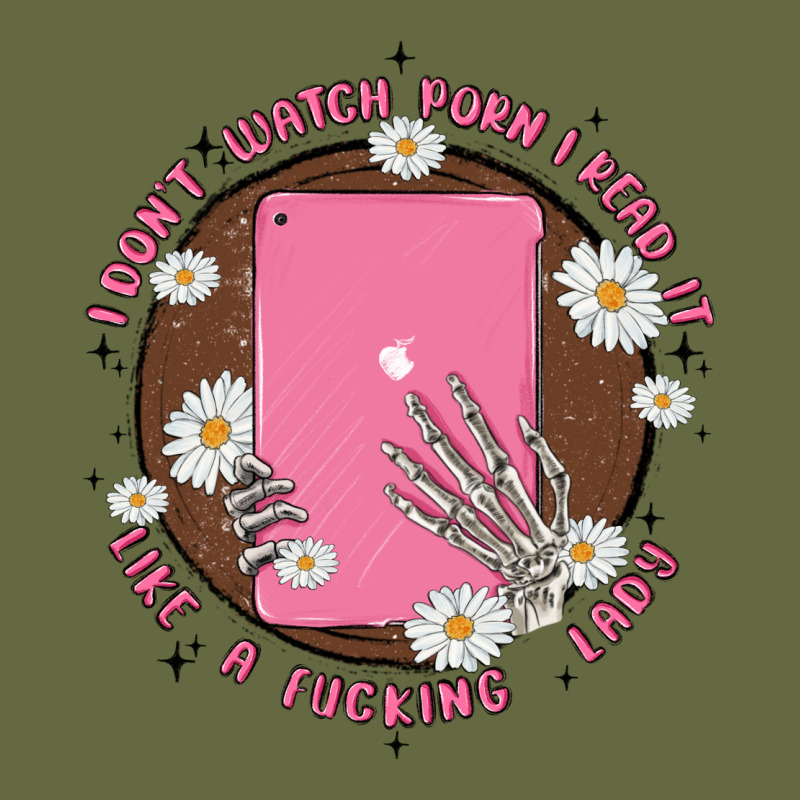 I Don't Watch Prn I Read It Like A Fucking Lady Long Sleeve Tee by MaliasSmallBusiness | Teevron