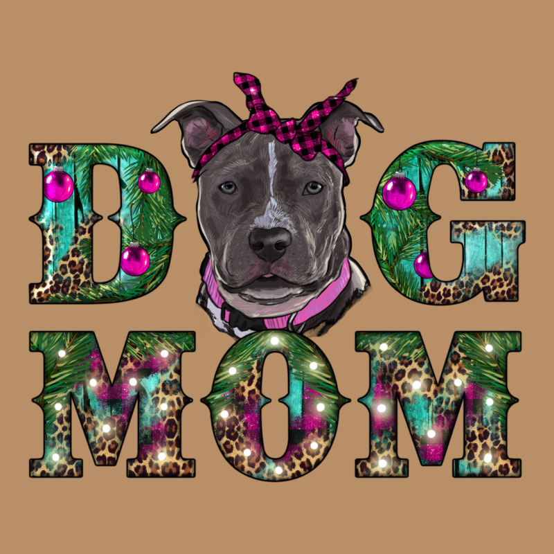Christmas Dog Mom Pitbull Vintage Hoodie by RanaPortraitStore | Teevron