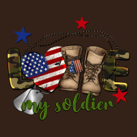 Love My Soldier Heavy Core Tee | Teevron