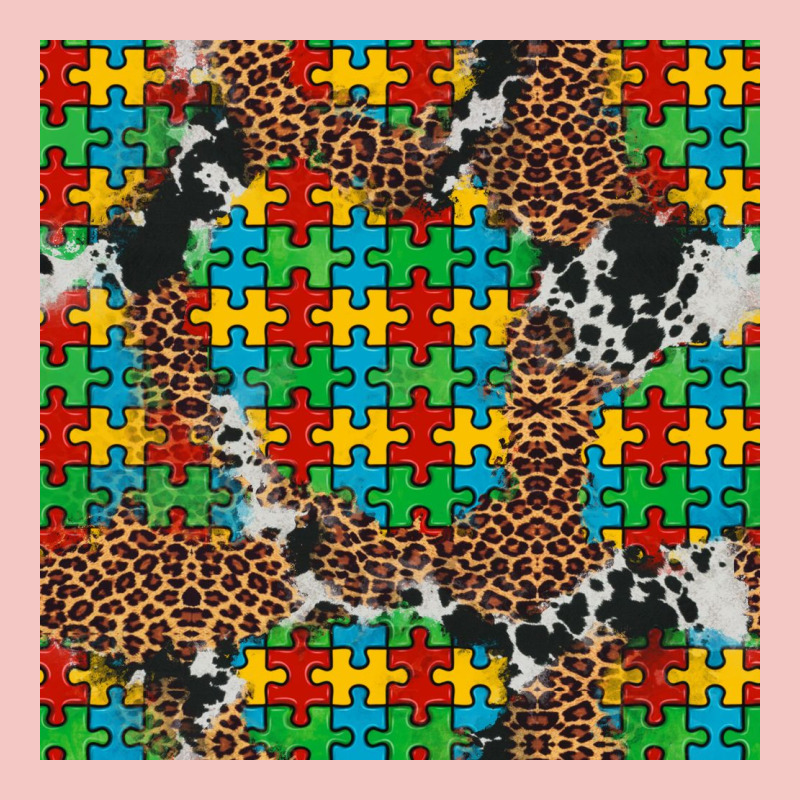 Western Autism Seamless Pattern Urban Heavy Tee by Artiststas | Teevron