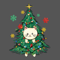 Christmas Tree Cat Zipper Hoodie | Teevron
