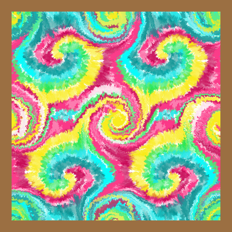 Tie Dye Seamless Pattern Vintage Tee by BundleAndBundleShop | Teevron