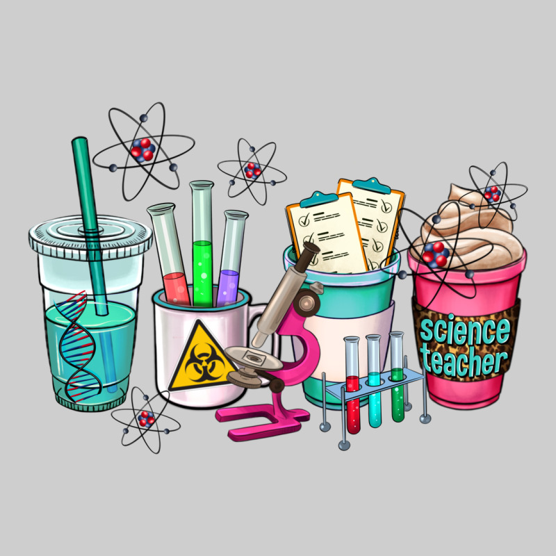 Science Teacher Coffee Cups Premium Tee by AdoDesignShop | Teevron