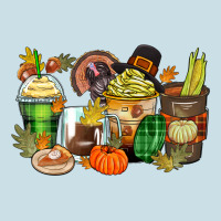 Thanksgiving Coffee Cups Ladies Tee | Teevron