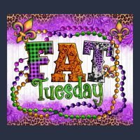 Fat Tuesday Fleur De Lis And Mardi Gras Beads Heavyweight Sweatshirt | Teevron