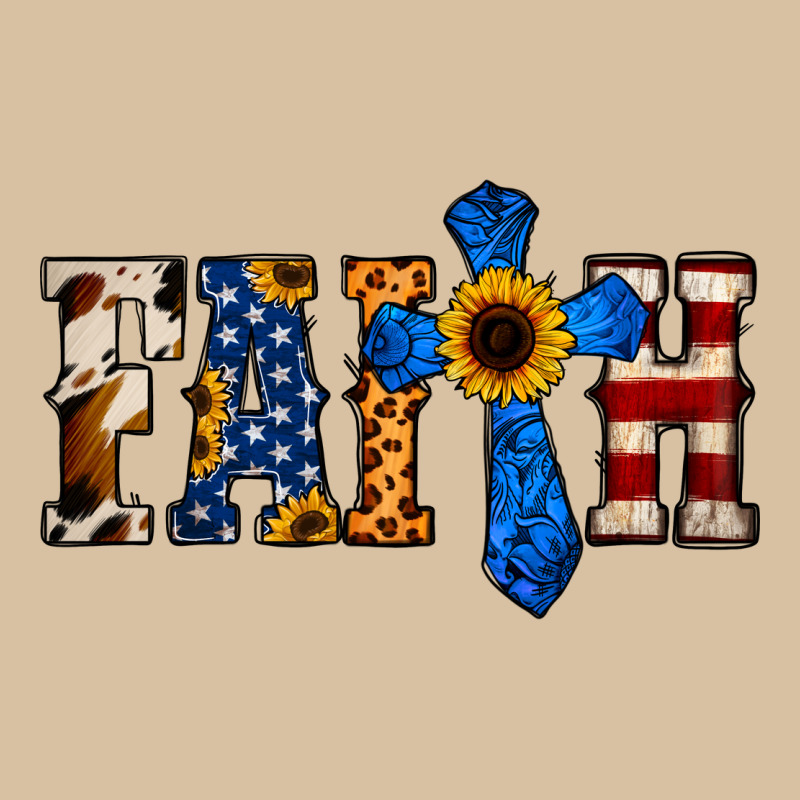 Faith  Th Of July Cross Heavyweight Hoodie by Jasminsmagicworld | Teevron