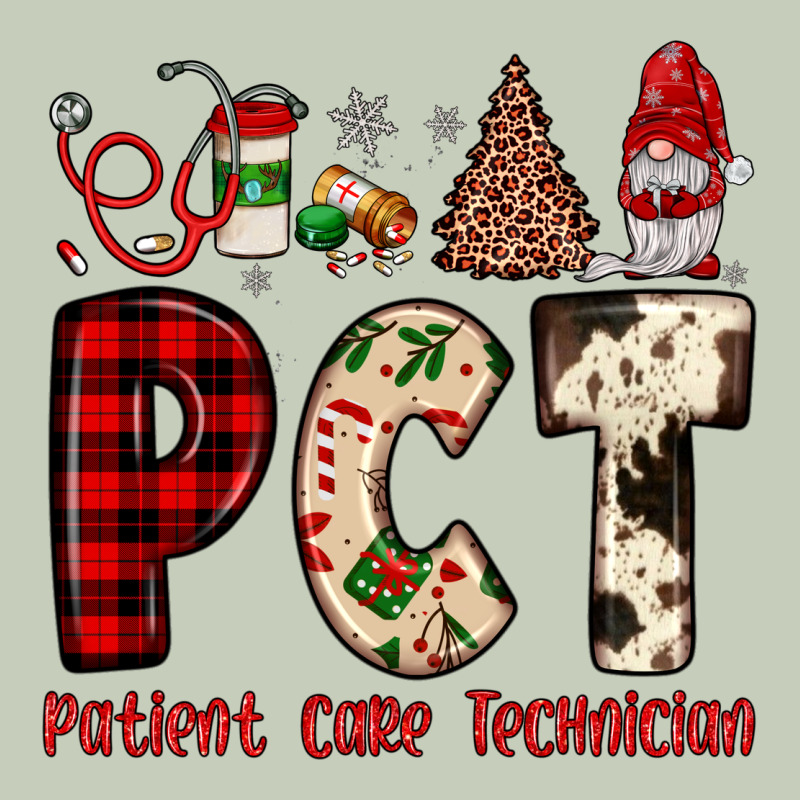 Pct Patient Care Technician  Christmas Long Sleeve Tee by JahusDesignShop | Teevron