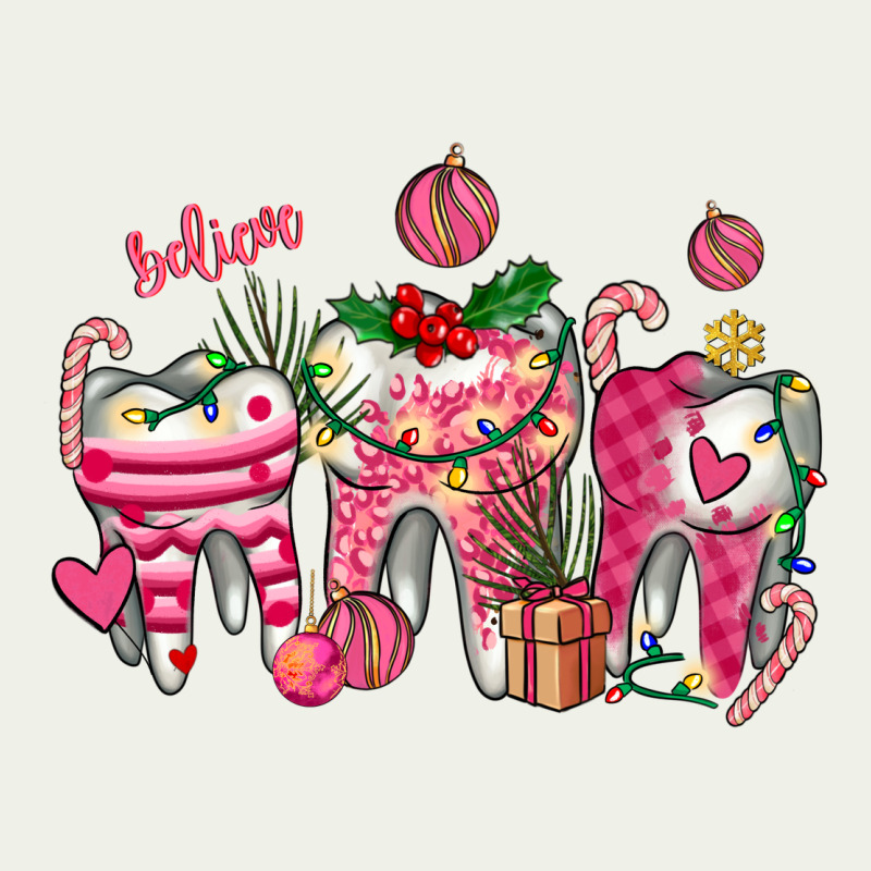 Pink Christmas Teeth Urban Heavy Tee by AdoDesignShop | Teevron