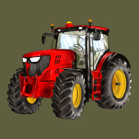 Western Farm Tractor Red Vintage Tee | Teevron