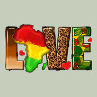 Love Melanin With African Map Ladies Tee | Teevron