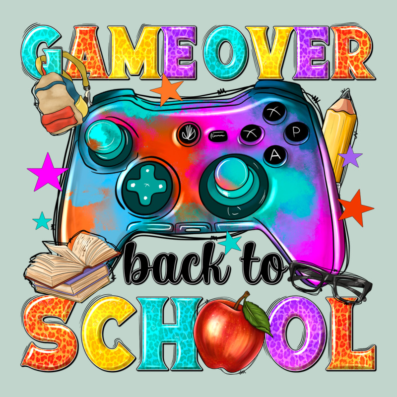 Game Over Back To School Zipper Hoodie by NancyCooperArtShop | Teevron