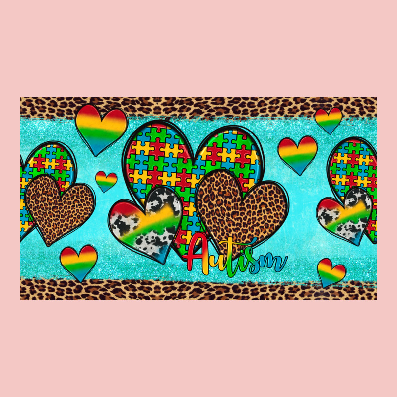 Western Hearts Autism Cup Urban Heavy Tee by Artiststas | Teevron