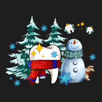 Dental Christmas Teeth And Winter With Snowman Classic Tee | Teevron