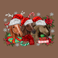 Christmas Horses Zipper Hoodie | Teevron