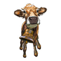 Heifer Cow With Cow Bell Premium Tee | Teevron