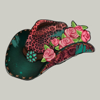 Leopard Flowers Cowboy Hat Heavyweight Hoodie | Teevron