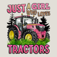 Just A Girl Who Loves Tractors Heavy Core Tee | Teevron