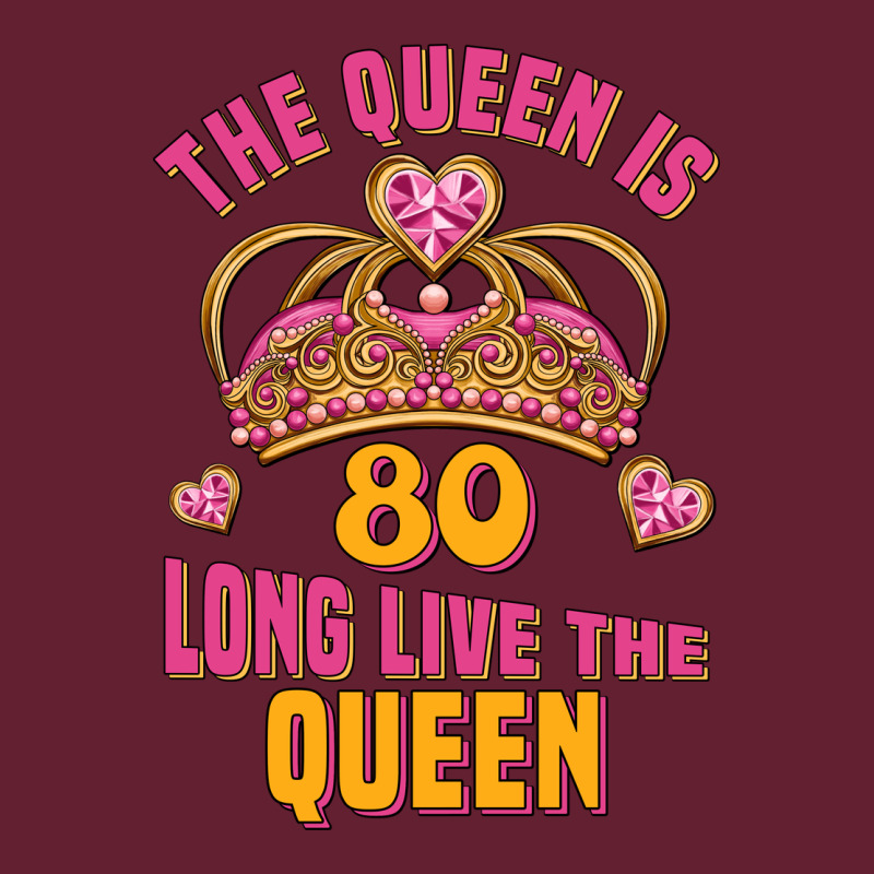The Queen Is 80 Long Live The Queen Classic Tee by Jasminsmagicworld | Teevron