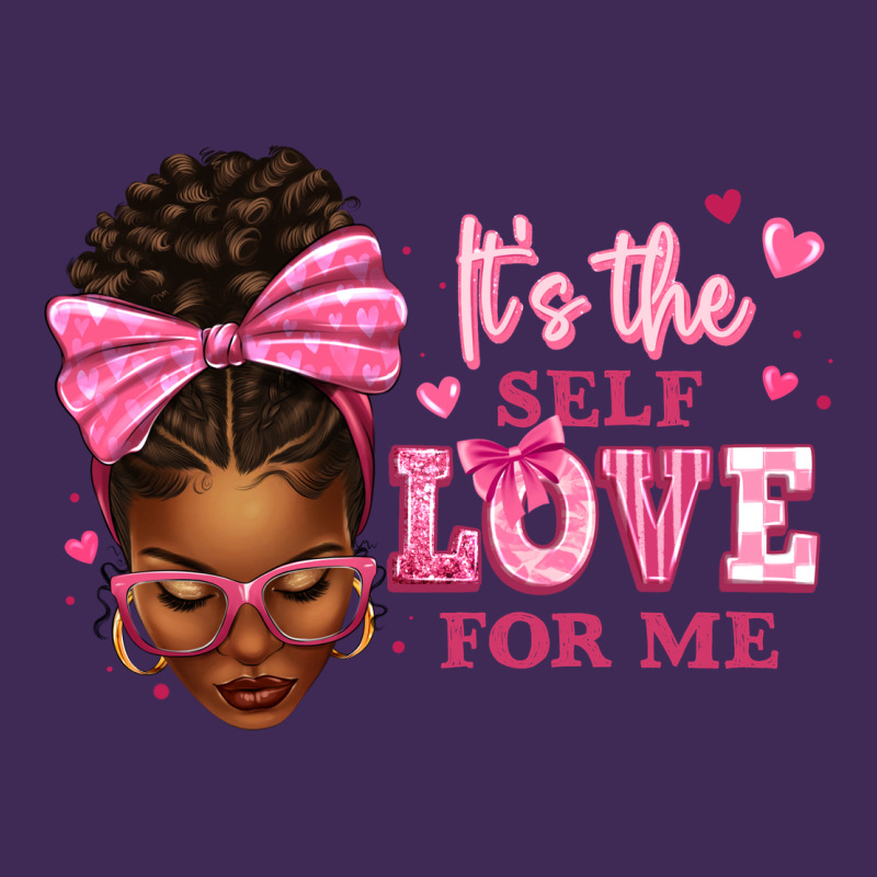 It's The Self Love For Me Afro Woman Premium Hoodie by texasbilliewilder | Teevron