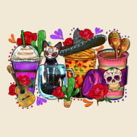 Day Of The Dead Coffee Cups Ladies Tee | Teevron