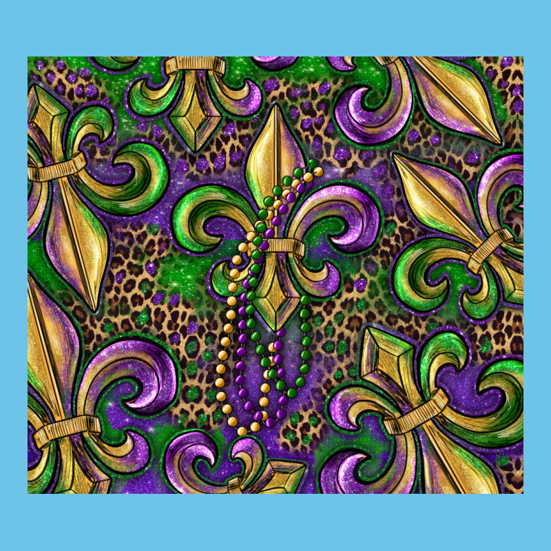Mardi Gras Fleur De Lis Premium Sweatshirt by RanaPortraitStore | Teevron
